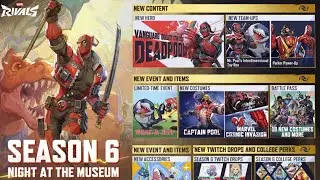 Marvel Rivals Live 1 - Night at the Museum Season & Deadpool Release