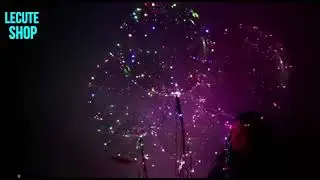 Globos Transparentes Led Helio Fiesta Decoracion