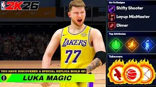 Это ЛУКА МЭДЖИК в NBA2K26