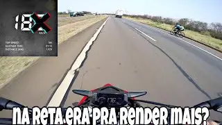 TESTE NA RETA DA CB 300F COMANDO JET E REMAP | MAIS DE 180 F&Aacute;CIL?