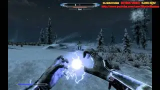 Skyrim - Killing Giant (Master Difficulty)