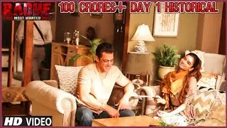 Radhe Movie Official 1st Day Collection Details Is Out 100 Crores Plus Historical Record Eid Mubarak