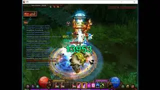 [GLOBAL MUONLINE-S14] BURST SKILL 20/20 DMG INCRIASE RUNE MAGE