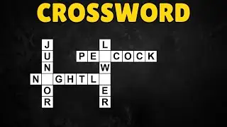 Puzzle Challenge: Complete the Grid, Word by Word! ✨