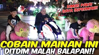 DITDIM MAINAN DI SIMPANG LIMA SEMARANG! dimas cobain semua