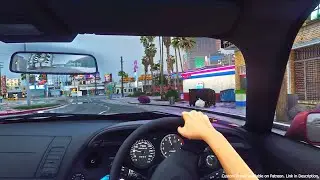 GTA 5 : NVE Ray Tracing Ultra Graphics Gameplay | Custom Preset for NaturalVision Evolved