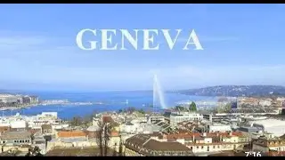 Walking in Geneva | Geneva Travel Video Switzerland|Geneva Switzerland Walking Tour 4 k