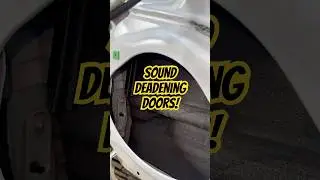 Inner door skin sound deadened with #Dynamat & #Dynaliner! #Toyota #Tacoma #sounddeadening #diy