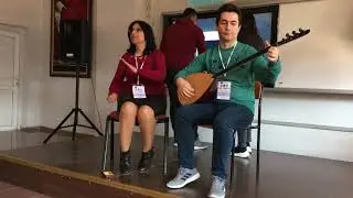 Turkish singing and playing balgama
