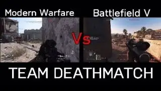 Modern Warfare vs Battlefield V Direct Comparison