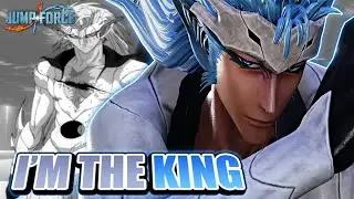 I'M THE KING! Grimmjow DLC Gameplay! Jump Force