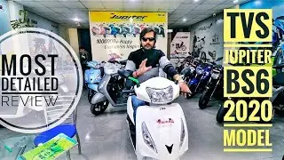 All New TVS Jupiter 2020  Bs6 Model| Most detailed Review|Dtreasure