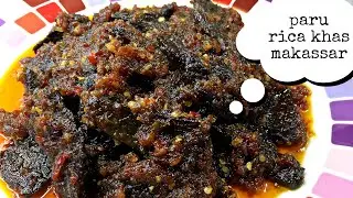 NAMBAH NASI BERKALI-KALI KARENA PARU RICA KHAS MAKASSAR SUPER LEZAT INI