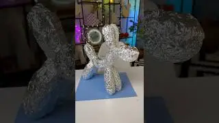 Making a BALOON DOG💖 Papier Mache DIY part 1️⃣ #diycrafts #diy #tutorial
