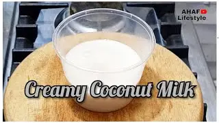 Creamy Coconut Cream Recipe || For Baking and Cooking