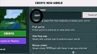 Minecraft Bedrock Seed: Cherry Blossom, Plains Village And Ancient 🌆