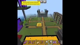 Minecraft Survival World Download Link #shorts