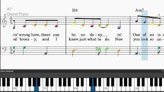 It's Too Late by Carole King - Easy piano tutorials with sheetmusic