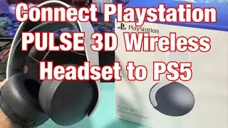 PS5: как подключить беспроводную гарнитуру PlayStation PULSE 3D к PS5