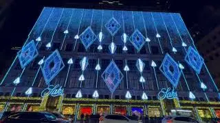 Best Christmas display on Saks 5th Ave, in NYC, by Rockefeller Center.