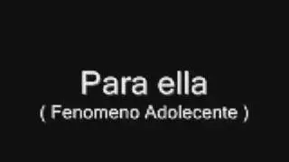 Para ella - Mago de OZ