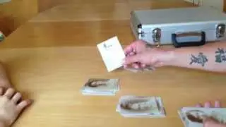 White star magic trick by bournemouth magician joe Sewell