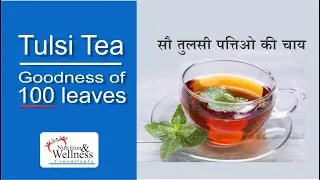 Tulsi Tea with goodness of 100 organic Tulsi leaves in 1 cup!