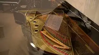 Steinway & Sons 1879 Rosewood Model B Grand Piano - Romanian Folk Dance No. 4 by B&eacute;la Bart&oacute;k