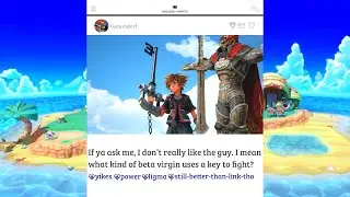 Ganondorf hates Sora