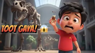 Sach Bolne Ki Kahani: Asad aur T-Rex ka Daant | Hindi Moral Story