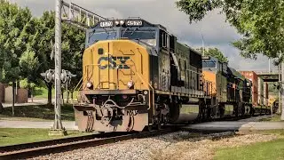 AMAZING NF K5LA On CSX SD70MAC! 🍔 