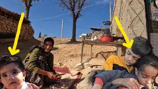 Saeed's promise was fulfilled: a trip to Badamistan and a meeting with a nomadic family!