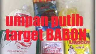 Umpan putih target babon dan juara total