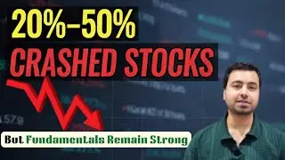 Stocks That Corrected 20% - 50%| Yet Fundamentals Remain Strong
