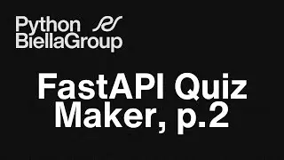 Quiz Maker con FastApi 02 - Seconda parte