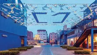 A Shopping Mall Built From MASSIVE Recycled Shipping Containers