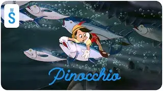 Pinocchio (1940) | Scene: Monstro Awakens