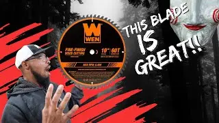 ОБЗОР профессионального пильного полотна для деревообработки WEN BL1060 длиной 10 дюймов с 60 зуб...