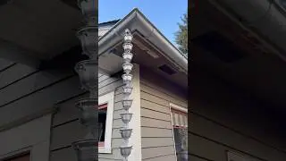 Best Rain Chains Ideas Upgrade Your Gutters with Style & Easy Install #Shorts #RainChain