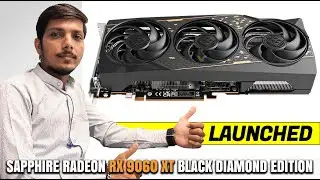 Sapphire Radeon RX 9060 XT Black Diamond Graphics Card Launched - Explained All Spec, Features