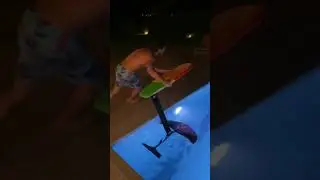Foil surfing looks CRAZY 🔥 | #shorts
