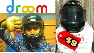 droom.in rs 49/- Helmet Review ! How to buy Droom Rs 49 Helmet