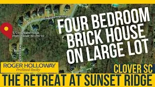 Four Bedroom Brick House on Large Lot [Clover SC Schools]