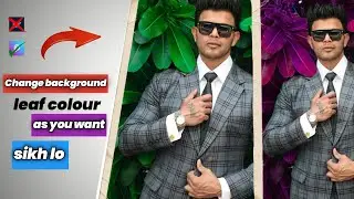 #Picsarttutorial #Photoediting Change background leaf colour in 4 min | Photo editng video tutorial.