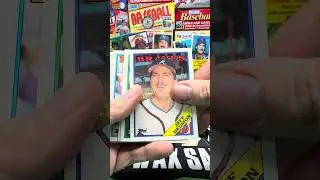 Pakiet baseballowy Topps z 1988 roku #junkwaxsal #gorąceśmieci #junkwax #otwarciepak&oacute;w #kartybase...