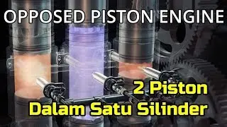 Opposed Piston Engine : Mesin Dengan Piston Berlawanan