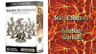 Start Collecting - Khorne Bloodbound - Goreblade Warband