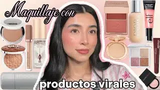 MAKEUP WITH VIRAL PRODUCTS‼️