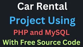 Car Rental project using PHP and MySQL with Source code | College Project