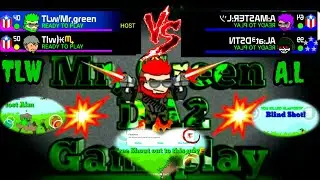 Mini militia DA2.Sniper mod: CW.TLW Vs AL.GG